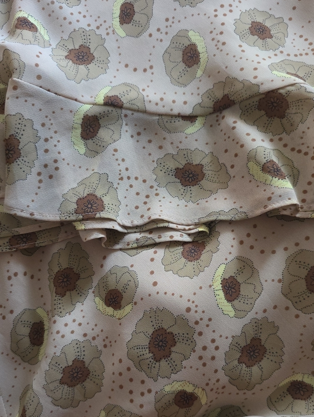 Floral Midi Skirt Size XL - Picture 4 of 4